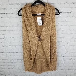 POKOLOKO | soft mohair blend knit button vest